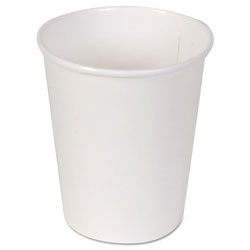 Dixie Paper Cups, Hot, 10oz, White, 20/Carton