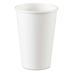 Dixie Paper Cups, Hot, 16 oz, White, 1000/Carton