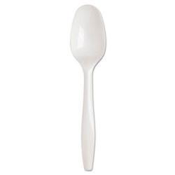 Dixie SmartStock Plastic Cutlery Refill, Teaspoon, 5.5", Series-B Mediumweight, White, 40/Pack, 24 Packs/Carton (DIXSSS21P)
