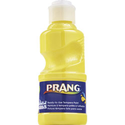 Prang Ready-to-Use Washable Tempera Paint, 8 fl oz, Yellow