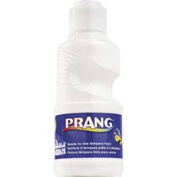 Prang Ready-to-Use Washable Tempera Paint, 8 fl oz, White