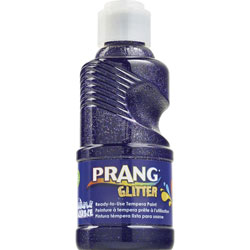Prang Ready-to-Use Glitter Paint, 8 fl oz, Glitter Purple
