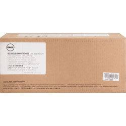 Dell Toner Cartridge for 2360/3460, 2500 Page Standard, Black