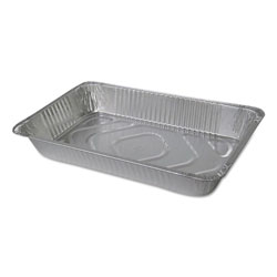 Durable Packaging Aluminum Steam Table Pans, Full Size, Deep, 55 Gauge, 50/Carton