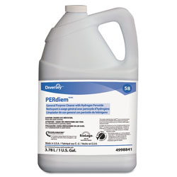Diversey PERdiem Concentrated General Purpose Cleaner - Hydrogen Peroxide, 1gal, Bottle