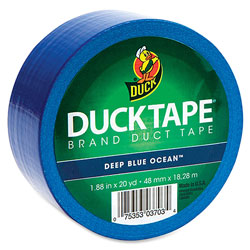 Duck® Duck Tape, 1.88 in x 20 Yards, Blue