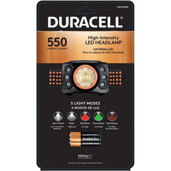 Duracell High Intensity LED Headlamp - AAA - Black