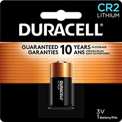 Duracell Specialty High-Power Lithium Battery, CR2, 3V (DURDLCR2BPK)
