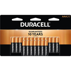 Duracell CopperTop Alkaline AAA Batteries, 240/Carton