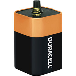 Duracell Alkaline 6-Volt Lantern Battery, For Lantern, 6 V DC, Alkaline, 6/Carton