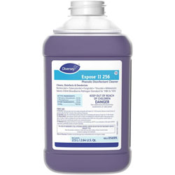 Diversey Expose Phenolic Disinfectant Cleaner, Concentrate Liquid, 84.5 fl oz (2.6 quart), Citrus Scent, 2/Carton, Purple