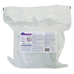 Diversey Oxivir TB Disinfectant Wipes Refill, 11 x 12, White, 160 Wipes/Refill Pouch, 4 Refill Pouches/Carton