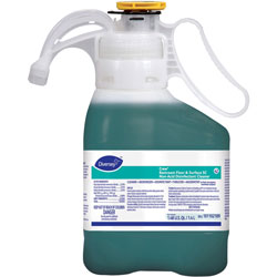 Diversey Crew Restroom Disinfectant Cleaner, 50.7 fl oz (1.6 quart), Fresh Scent, 2/Pack, Green