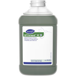 Diversey General Purpose Concentrated Cleaner, Concentrate Liquid, 84.5 fl oz (2.6 quart), Citrus Scent, 2/Carton, Green