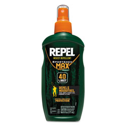Diversey Repel Insect Repellent Sportsmen Max Formula Spray, 6 oz Spray, 12/CT