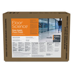 Diversey Floor Science Easy Apply Floor Finish, Ammonia Scent, 5 gal Box