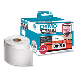 Dymo LW Durable Multi-Purpose Labels, 2.31 in x 4 in, White, 300/Roll