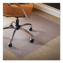 E.S. Robbins Natural Origins Chair Mat For Carpet, 36 x 48, Clear