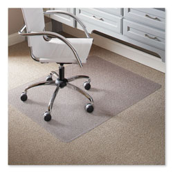 E.S. Robbins Task Series AnchorBar Chair Mat for Carpet up to 0.25", 46 x 60, Clear (ESR120321)