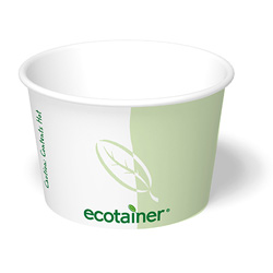 ecotainer Paper Food Container, 12 oz. (DFRE-12)