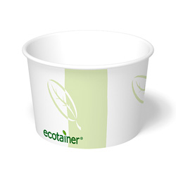 ecotainer Paper Food Container, 16 oz.