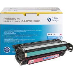 Elite Image Remanufactured Toner Cartridge, Alternative for HP 507A (CE403A), Laser, 6000 Pages, Magenta, 1 Each