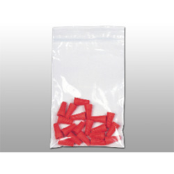 Elkay Reclosable Poly Bags, Zipper-Style Closure, 2 mil, 4" x 6", Clear, 1,000/Carton