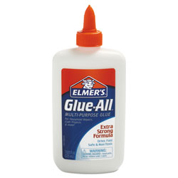 Elmer's Glue-All White Glue, 7.63 oz, Dries Clear (EPIE1324)