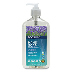ECOS® PRO Liquid Hand Soap, Lavender Scent, 17 oz Pump Bottle