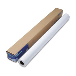 Epson Double Weight Matte Paper, 8 mil, 44 in x 82 ft, Matte White