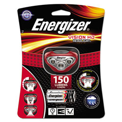 Energizer LED Headlight, 3 AAA Batteries (Included), Red
