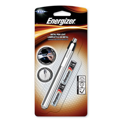 Energizer Aluminum Pen LED Flashlight, 2 AAA, Black