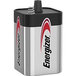 Eveready MAX 6-Volt Alkaline Lantern Battery, For Calculator, Pencil Sharpener, Flashlight, Tape Recorder, 6 V DC, Alkaline, 6/Carton