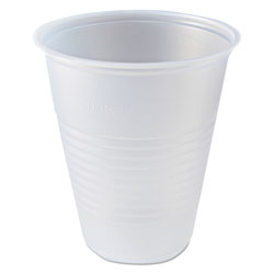 Fabri-Kal RK Ribbed Cold Drink Cups, 7 oz, Clear
