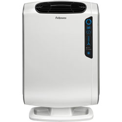 Fellowes AeraMax® DX55 Air Purifier - True HEPA, Activated Carbon - 195 Sq. ft. - White