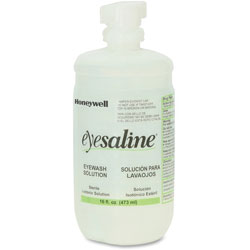 Fendall Company Eyewash Bottle, Saline, Extended Flow Nozzle, 16 oz.