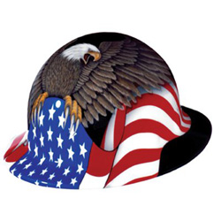 Fibre-Metal Hard Hat, Spirit Of America, Thermoplastic