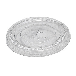 Chesapeake Flat Lid For 10 Oz Pet Cups, 40 Sleeves of 50 Lids