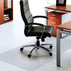 Floortex ClearTex XXL Ultimat Chair Mat, 60 x 118, No Lip, Clear (FLR1215030019ER)