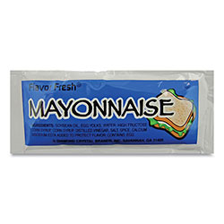 Diamond Condiment Packets, Mayonnaise, 0.32 oz Packet, 200/Carton