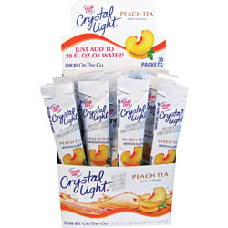 Five Star Distributors Peach Tea Flavored Drink Mix, 8-oz. Packets