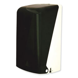 GEN Two Roll Household Bath Tissue Dispenser, 5.51 in x 5.59 in x 11.42 in, Smoke