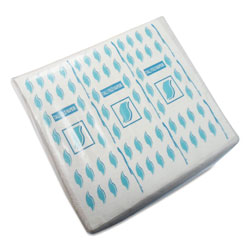 GEN Tall-Fold Napkins, 1-Ply, 7 x 13 1/4, White, 10,000/Carton