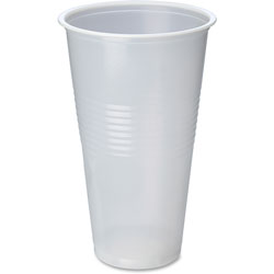 Genuine Joe Translucent Cups, 20oz., 50BG/CT, Clear