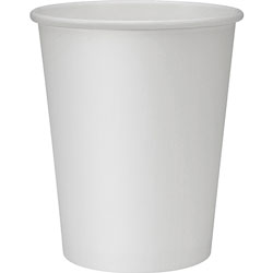 Genuine Joe Hot Cups, Single, 8oz., 250-pack, White
