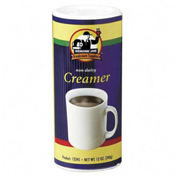 Genuine Joe Creamer, Non Dairy, With Reclosable Lid, 12 oz, White