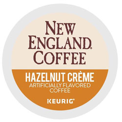 New England Coffee Hazelnut Creme K-Cup Pods, 24/Box