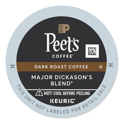 Peet's Major Dickason's Blend K-Cups, 22/Box