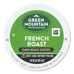 Green Mountain French Roast Coffee K-Cups, 24/Box