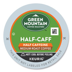 Green Mountain Half-Caff Coffee K-Cups, 24/Box